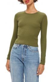 Topshop Long Sleeve Tee at Nordstrom